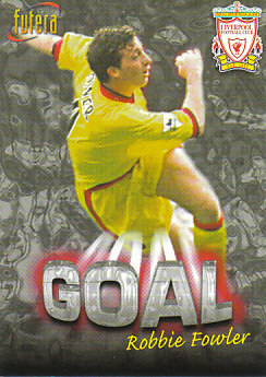 Robbie Fowler Liverpool 1998 Futera Fans' Selection #32
